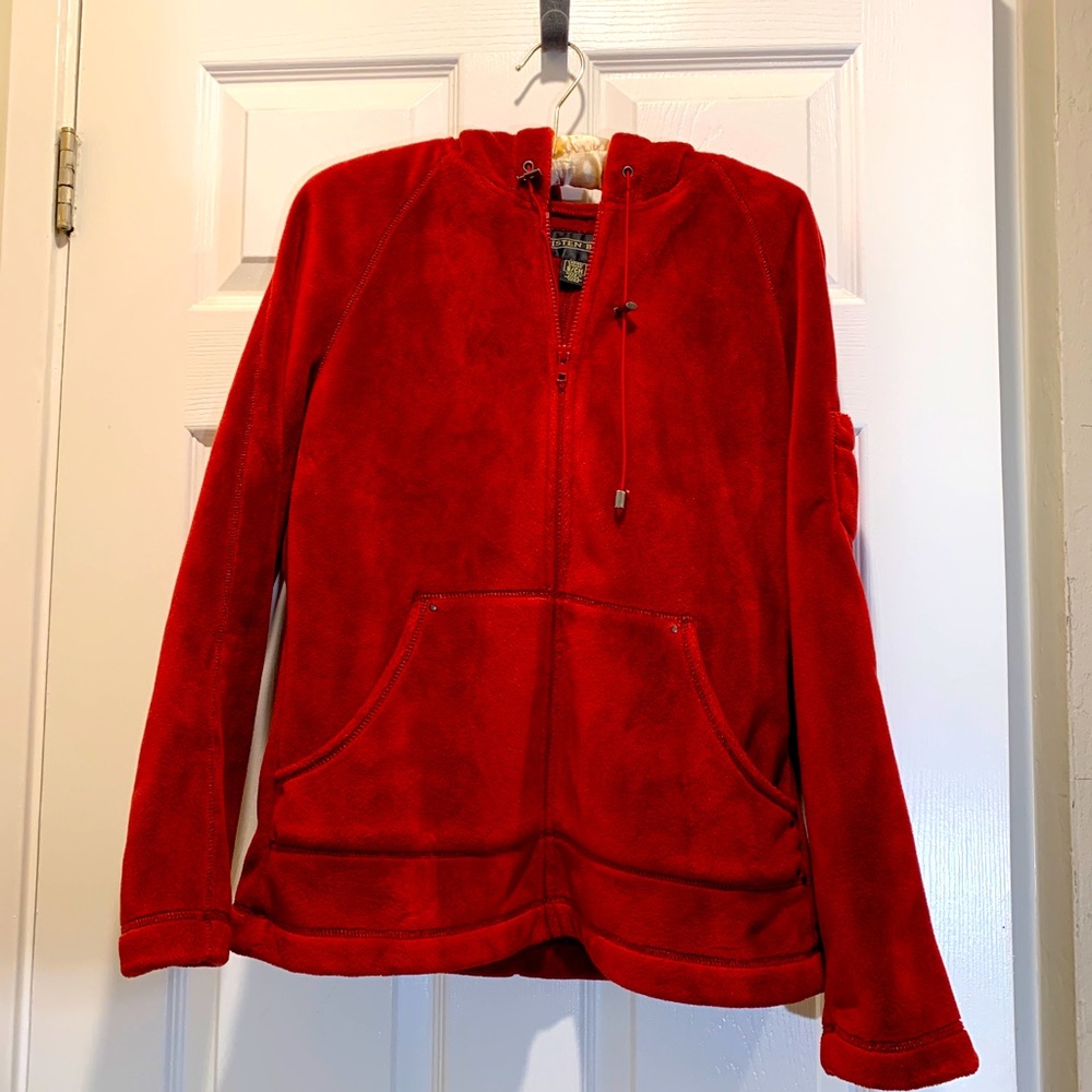Kristen Black jacket fleece hoodie
